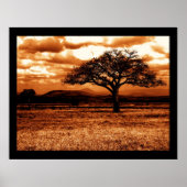 Tanzania Safari Poster (Voorkant)