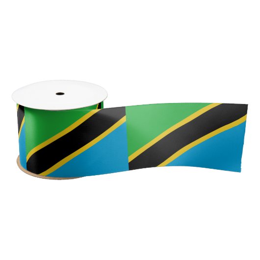 Tanzania Satijnen Lint (Spoel)