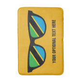 Tanzania Shades aangepaste badmatten (Voorkant Verticaal)