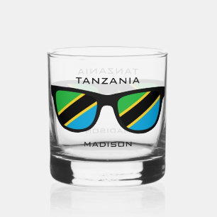 TANZANIA Shades, aangepaste naam Whisky Glas