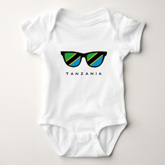 Tanzania Shades aangepaste shirten en jassen Romper (Voorkant)
