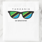 Tanzania Shades aangepaste stickers (Tas)