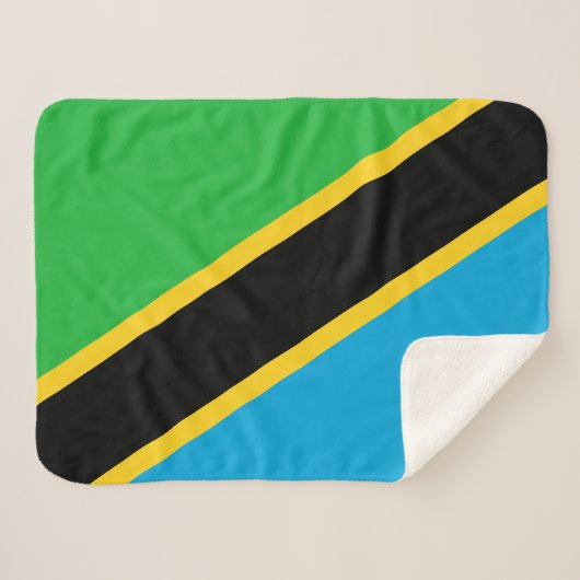 Tanzania Sherpa Deken (Voorkant (horizontaal))