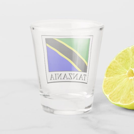 Tanzania Shot Glas (Achterkant)
