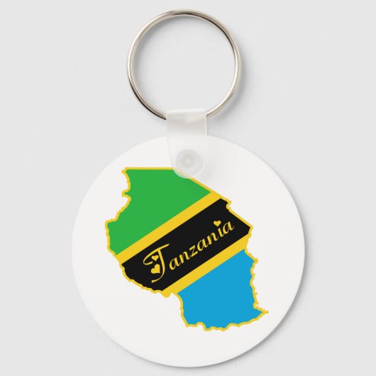 Tanzania Sleutelhanger (Voorkant)