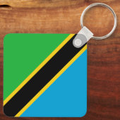 Tanzania Sleutelhanger (Achterkant)