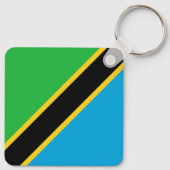 Tanzania Sleutelhanger (Achterkant)