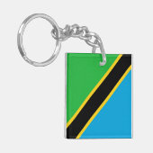 Tanzania Sleutelhanger (Voorkant Links)
