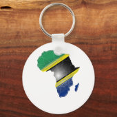 Tanzania Sleutelhanger (Voorkant)