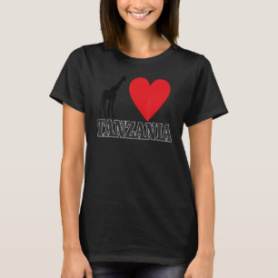 Tanzania souvenir voor mannen vrouwen t-shirt