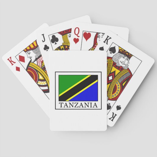 Tanzania Speelkaarten (Achterkant)