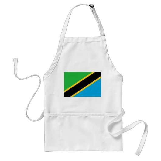 Tanzania Standaard Schort (Voorkant)