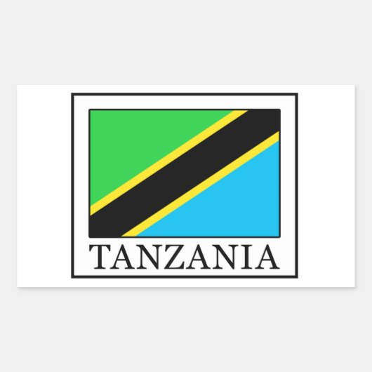 Tanzania sticker (Voorkant)
