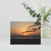 Tanzania Sunset Briefkaart (Staand voorkant)
