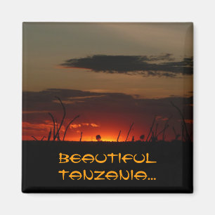 Tanzania Sunset Magnet