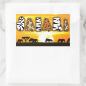 Tanzania Sunset Safari Sticker (Tas)