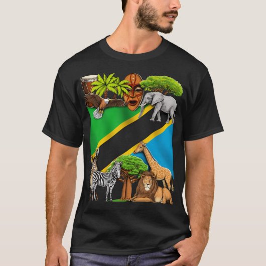 Tanzania T-shirt (Voorkant)