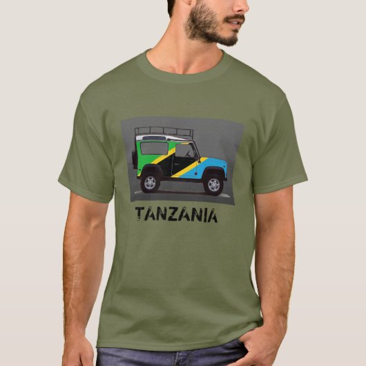 TANZANIA T-SHIRT (Voorkant)