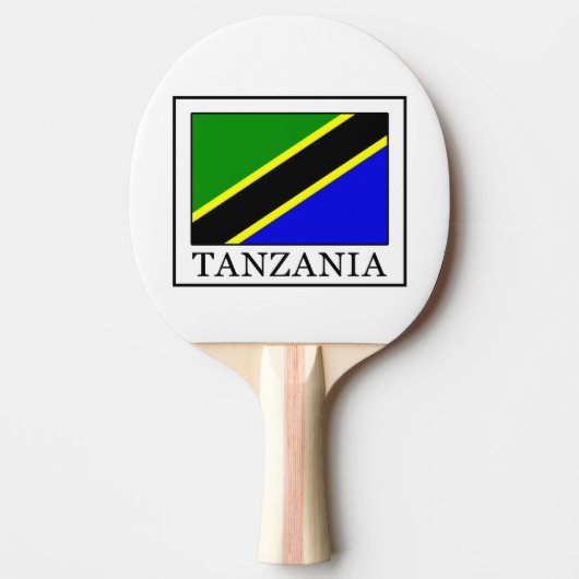 Tanzania Tafeltennisbatje (Voorkant)
