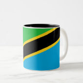 Tanzania Tweekleurige Koffiemok (Voorkant rechts)