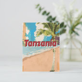 Tanzania  vakantie-Poster Briefkaart (Staand voorkant)