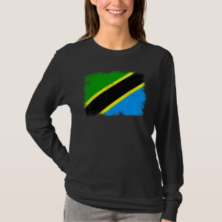 Tanzania, Verenigde Republiek Tanzania Vlag T-shirt