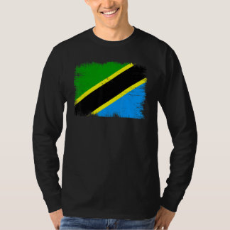 Tanzania, Verenigde Republiek Tanzania Vlag T-shirt