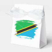 Tanzania vlag bedankdoosjes (Voorkant Zijde)