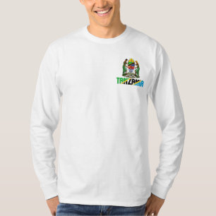 Tanzania vlag en wapenschild t-shirt