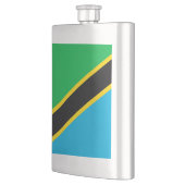 Tanzania vlag flacon (Links)