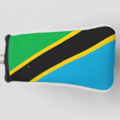 Tanzania vlag golfheadcover (Voorkant)