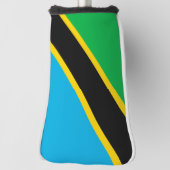 Tanzania vlag golfheadcover (Draai 90)