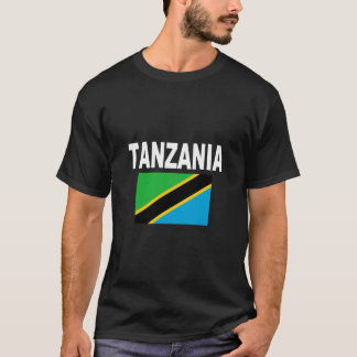 Tanzania Vlag Hoodie Cool Tanzaniaanse Vlaggen Jas T-shirt