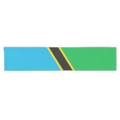 Tanzania vlag korte tafelloper (Horizontaal)