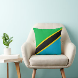 Tanzania vlag kussen