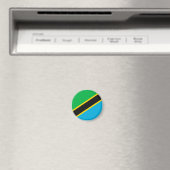 Tanzania vlag magneet (Insitu (Vaatwasser))