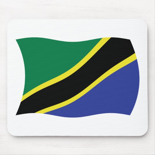 Tanzania Vlag Muismat (Voorkant)