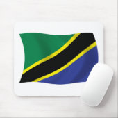 Tanzania Vlag Muismat (Met muis)
