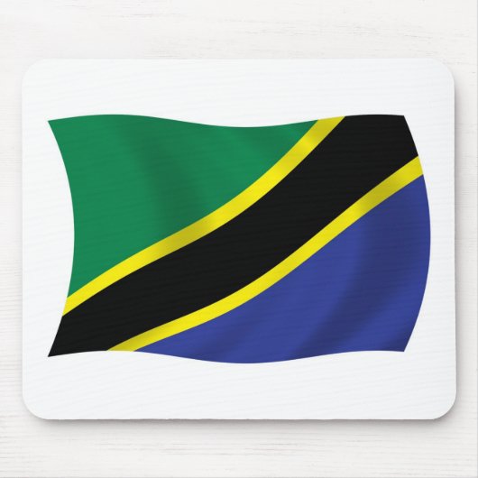 Tanzania Vlag Muismat (Voorkant)