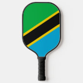 Tanzania vlag pickleball paddle (Voorkant)