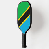 Tanzania vlag pickleball paddle (Links)