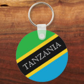 tanzania vlag sleutelhanger (Voorkant)