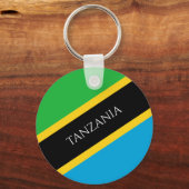 tanzania vlag sleutelhanger (Voorkant)