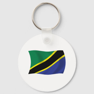 Tanzania Vlag Sleutelhanger