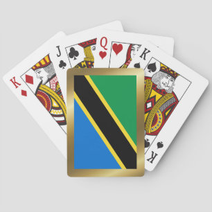Tanzania Vlag Speelkaarten