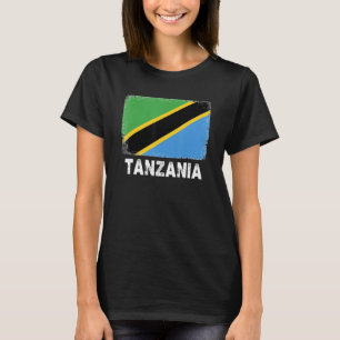 Tanzania Vlag steunt Tanzaniaanse mensen Vrouwen M T-shirt