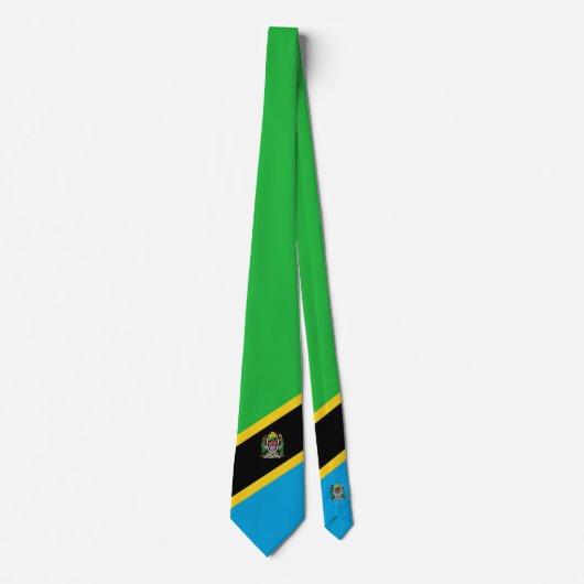 Tanzania vlag stropdas (Voorkant)