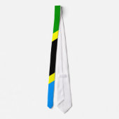 Tanzania vlag stropdas (Achterkant)