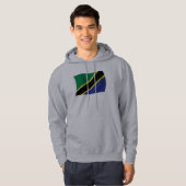 Tanzania Vlag T-shirt (Voorkant volledig)