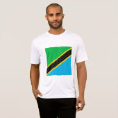 Tanzania vlag t-shirt (Voorkant volledig)